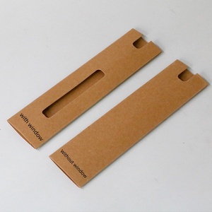 Thân thiện với môi trường <span class=keywords><strong>kraft</strong></span> giấy bút bi Túi sẵn sàng để tàu phong bì cửa sổ cho bút cho quà tặng sử dụng - Product Image 4