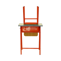 Ensemble de chaise et de bureau d'étude pour l'école primaire, mobilier moderne pour salle de classe, ensemble de bureau et de chaise pour étudiants
