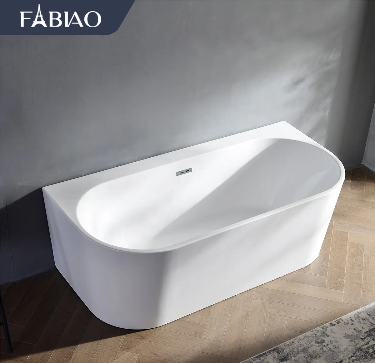 파비아오 쿠베 1.5m,1.6m,1.7m 호주 표준 욕조 담그기 기능과 저렴한 아크릴 독립형 욕조