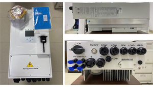 ระบบไฮบริดโซลาร์เซลล์ Deye 8kW พร้อมตัวควบคุมการชาร์จ MPPT และรองรับแบตเตอรี่ลิเธียมไอออนสำหรับปั๊ม ระบบ 3 เฟส รุ่น SUN-8K-SG04LP3-EU - Product Image 4