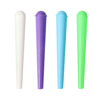 Erliao portable coloré en plastique accessoires pour fumeurs tubes en gros tube vide nouveau style accessoires de machine à rouler