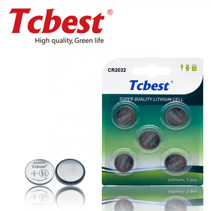 Tcbest büyük kalite CR2320 izlemek için 3V CR lityum mangan düğme hücre pil - Product Image 6