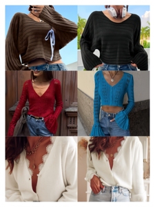 Ventes en gros à bas prix de hauts et t-shirts pour femmes d'occasion, ensembles de vêtements d'été, vêtements usagés mixtes en vrac provenant d'un fournisseur chinois - Product Image 4