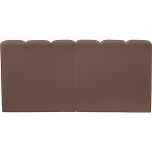 Canapé-lit pliable moderne en velours et cuir de 60 pouces - Product Image 5
