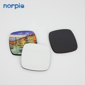 Stampati personalizzati Promozionale Sublimazione di Legno Quadrato Bianco Magneti Frigo - Product Image 2