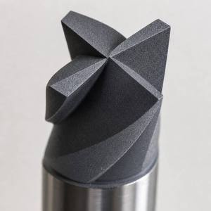 LIVTER Fresa de carburo de grafito de <span class=keywords><strong>dos</strong></span> filos para ranurado, fresa recubierta de diamante para corte de grafito en chaveteros - Product Image 4