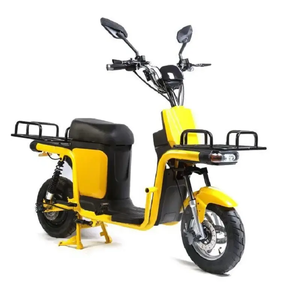 Vélo cargo électrique à grande vitesse 1000w <span class=keywords><strong>2</strong></span> <span class=keywords><strong>places</strong></span> avec <span class=keywords><strong>roues</strong></span> de livraison 300-10 pneus antidérapants <span class=keywords><strong>moto</strong></span> électrique - Product Image 4
