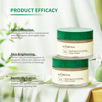 Crème éclaircissante anti-taches OEM/ODM avec Alpha Arbutin, Niacinamide et extrait de Heartleaf pour unifier le teint et atténuer les taches pigmentaires