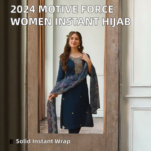 Traje de Baño Instantáneo para Mujer MOTIVE FORCE 2024, Traje de Baño Sólido Estilo Malasia, Turquía, Pakistán, Hijab Deportivo Musulmán, Jersey - Product Image 2
