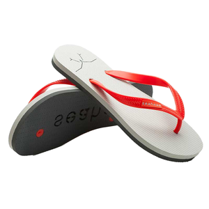 도매 개인 로고 비치 플립 플롭 슬리퍼 여름 유행과 편안한 숙녀 사용자 정의 플립 플롭 - Product Image 3