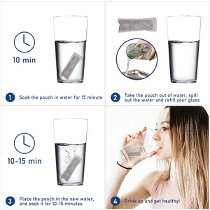 Bolsa de <span class=keywords><strong>agua</strong></span> de hidrógeno portátil Viajes Senderismo Filterelated <span class=keywords><strong>pH</strong></span> <span class=keywords><strong>9</strong></span> + <span class=keywords><strong>Mineral</strong></span> Beber Bolsa de filtro de <span class=keywords><strong>agua</strong></span> <span class=keywords><strong>alcalina</strong></span> - Product Image 3