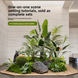 Plantes vertes artificielles <span class=keywords><strong>en</strong></span> <span class=keywords><strong>pot</strong></span>, articles décoratifs, aménagement intérieur, vitrines <span class=keywords><strong>de</strong></span> magasins, centres commerciaux, résistantes aux UV, haute qualité artificielle - Product Image 2
