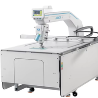 Machine à coudre industrielle programmable Jack M9-A-SS-F13-X avec fonction de gabarit et système de fil incassable