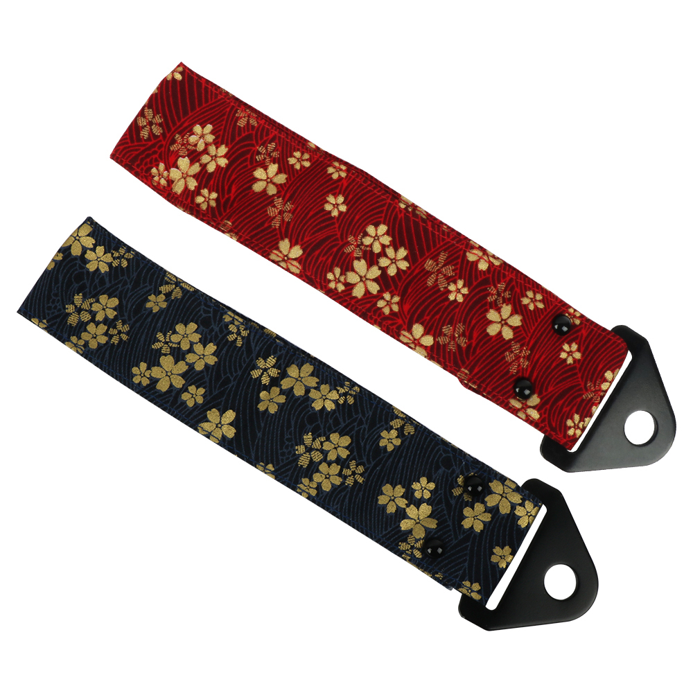Регулируемый буксировочный ремень Sakura Tsurikawa JDM, Шарм-игрушка для дрифта, ремешок с ручкой в виде цветка вишни