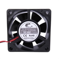 Fengheng Koelventilator 24V 60X60X20Mm 6020 Kogellager Computerkast Koeler Ventilator 60Mm Borstelloze Axiale Ventilatoren