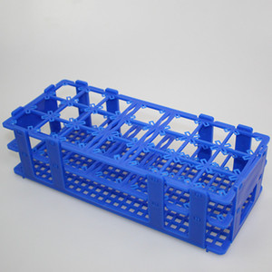 Support pour tubes à essai en plastique 50 ml 30 mm 21 trous pour tubes de centrifugation de laboratoire - Product Image 4