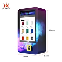 Máquina Expendedora de Pared Pequeña con Pantalla Táctil de 32 Pulgadas, Código QR, Opciones de Pago Múltiple, Verificación de Edad, SDK de Inventario