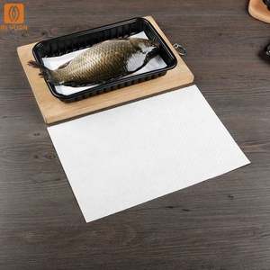 Prix d'usine Matériau de qualité alimentaire Vente en gros Tampons absorbants pour viande Couleurs variées Absorption de la viande - Product Image 4