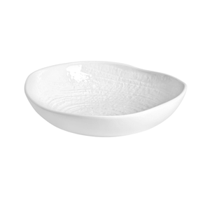 PLATO PROFUNDO DE PORCELANA WALL LINE 22X6CM BLANCO - Product Image 1