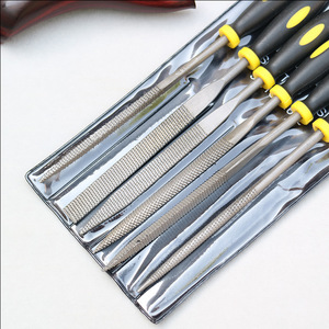 Ensemble de 6 fraises rotatives en acier pour le travail du bois, Mini <span class=keywords><strong>lime</strong></span> pour le travail du bois, L-DW0102 - Product Image 1