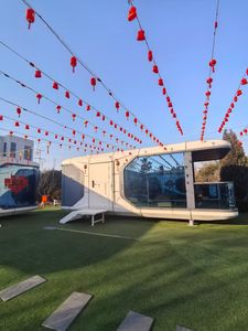 Maisons capsules modulaires préfabriquées, affiches, maisons capsules modernes de luxe, maisons mobiles à 3 chambres - Product Image 2