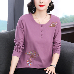 Áo Thun Nữ thông thường zzh yf1336, màu trơn cổ điển, đa năng, thiết thực và bền bỉ - Product Image 5