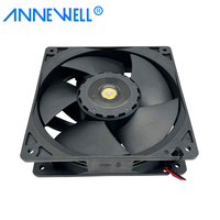Ventilateur à faible bruit 14038 DC 24V/48V 140x140x38mm haute qualité et haute CFM IP55 étanche pour les applications industrielles extrêmes