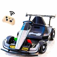 Voiture télécommandée électrique à quatre roues pour garçons et filles, kart de drift, utilisation en extérieur, vitesse maximale de 15 km/h