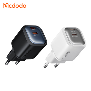 Cargador GaN Mcdodo 100 de 45 W con Doble USB-C (Enchufe Europeo), Ultracompacto y Ligero, Carga Rápida para MacBook, <span class=keywords><strong>iPhone</strong></span>, Certificado ROHS/CE - Product Image 6
