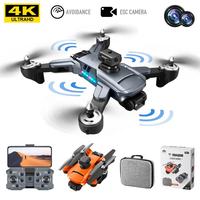 Drone télécommandé K7 à prix d'usine, quadricoptère volant 4K avec positionnement par flux optique, lumières LED et évitement d'obstacles en plastique