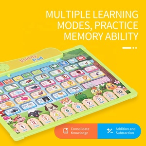 Tableau mural interactif intelligent double face pour l'apprentissage précoce des tout-petits, avec <span class=keywords><strong>alphabet</strong></span> <span class=keywords><strong>anglais</strong></span> parlant et <span class=keywords><strong>audio</strong></span>, pour enfants - Product Image 4