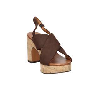 Sandalias de Tacón para Mujer Marco Tozzi, Color Marrón, Tacón de 9 cm, Talla 38, Plataforma con Suela de Corcho - Product Image 4