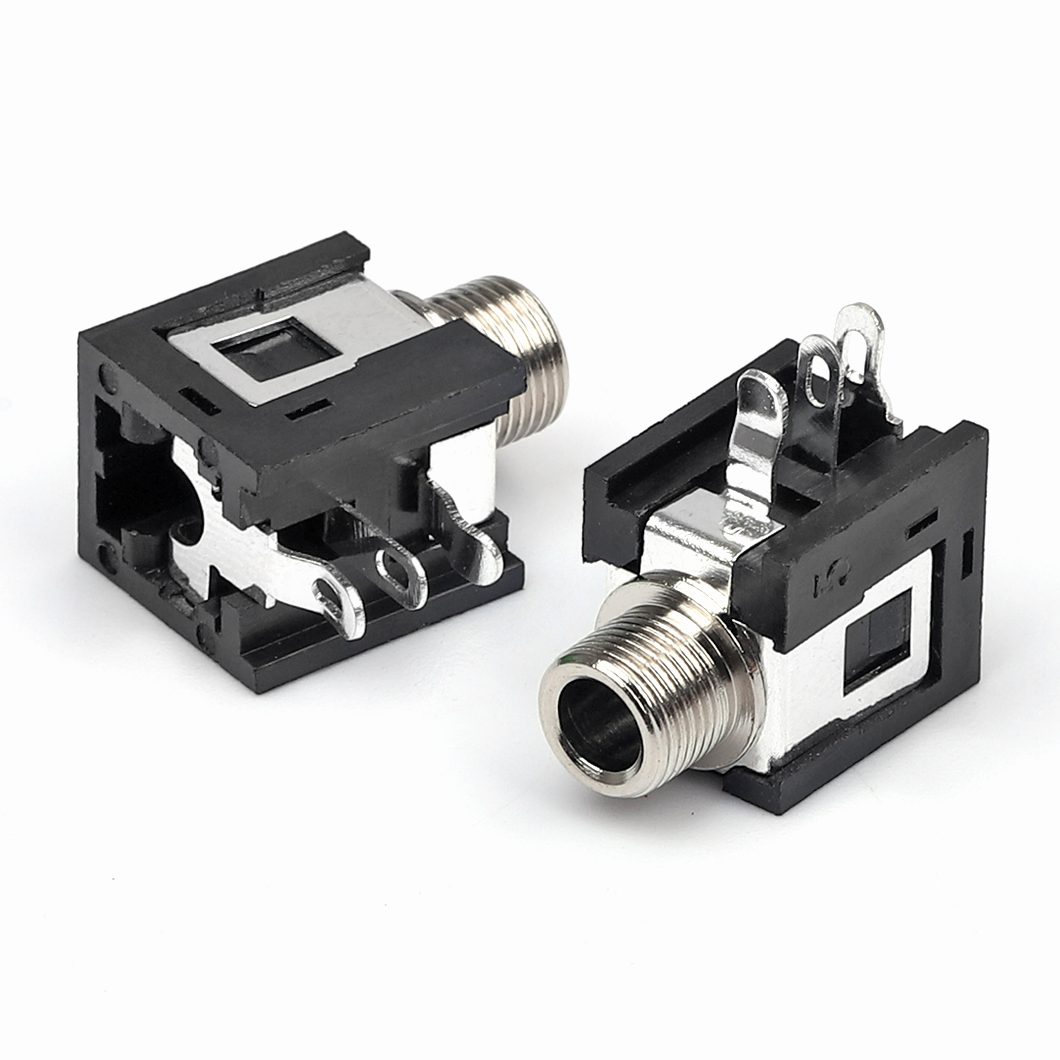 10 Spine Jack Stereo TRS Da 6,35mm - Connettori A Saldare 1/4 Di Pollice Per Chitarra, Altoparlanti, Microfoni - Foto 7