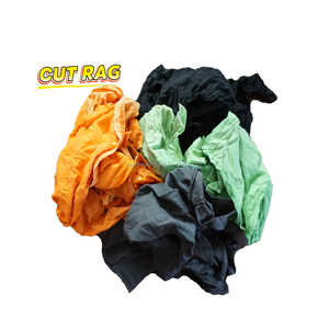 Tất Cả Các Mục Đích Lớp Một Tái Chế Cắt Sử Dụng T Áo Sơ Mi Rags Công Nghiệp Làm Sạch Vải 100% Bông Lau Rags - Product Image 3