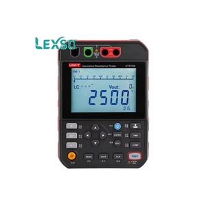 เครื่องทดสอบความต้านทานฉนวน Lexso Uni-t Ut512d - เครื่องวัดแรงดันสูง 2.5kv แบบดิจิตอล เมกะโอห์มมิเตอร์ - Product Image 1