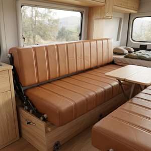 Sièges de voiture modifiés en cuir AutoLiuma L107 Flip-Up X, personnalisés et confortables, pour <span class=keywords><strong>camping</strong></span>-<span class=keywords><strong>car</strong></span> et fourgonnette, services professionnels - Product Image 4