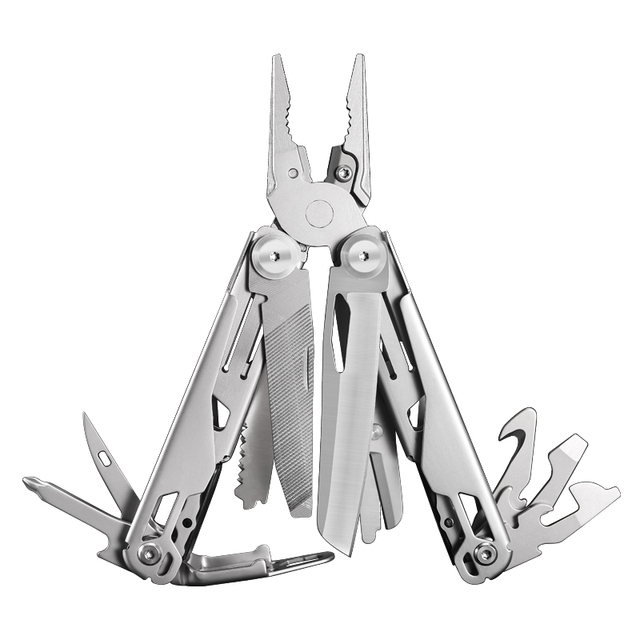 19 in 1 Survival Pocket Multifunction Folding Full Locking Multi Tool Combination Camping Folding Multitool Pliers