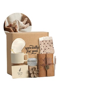 Set de Regalo para el Cuidado Personal, Vela Aromática, Taza de Cerámica, Caja de Regalo, Regalo de Cumpleaños, Agradecimiento, Regalo Navideño para Mujeres - Product Image 3