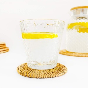 Handmade Braided <b>Drink</b> <b>Coasters</b> Set of 4 Round Ideal for Gifts Home Decor - Product Image 5