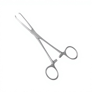 Forceps à tissus manuels Allis 19 cm 5x6 dents |   Pinces chirurgicales en acier inoxydable de haute qualité, utilisées pour les tissus lourds, certifiées CE - Product Image 1