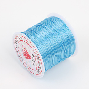 <span class=keywords><strong>Filo</strong></span> Elastico Piatto da 0,8 mm per Bigiotteria, <span class=keywords><strong>Filo</strong></span> Elastico in Spandex, Bobina da 50m, 25 Colori, per Creazione Gioielli Fai da Te, Braccialetti e Mala, Vendita all'Ingrosso - Product Image 6