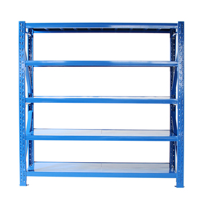 선반 랙 다층 랙 주방 창고 보관 철 선반 가정용 앵글 스틸 보관 선반 슈퍼마켓 디스플레이 R - Product Image 3