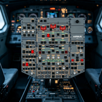 Hardware de Pantalla para Simulador de Vuelo DIY, Compatible con HDMI y USB, Funciona con Múltiples Software Populares de Simulación de Vuelo