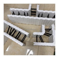 Blocs ICF en béton isolant à commande PLC automatique de Hangzhou avec pompe et moteur haute efficacité