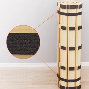 Base de Cama Tatami de Madera Maciza con Soporte de Listones Reforzado, Plegable, Transpirable, Resistente a la Humedad y con Soporte Lumbar - Product Image 1