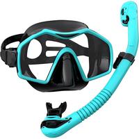 Ensemble d'équipement de plongée en silicone, masque de plongée sous-marine, tube supérieur de plongée avec tuba, ensemble de masques de plongée pour femmes, nouveauté