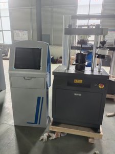 Maschine für mikro computer gesteuerte Druck-und Falt prüfgeräte für Zement blöcke - Product Image 2