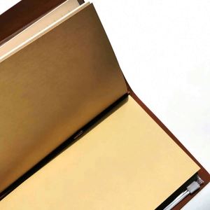 Libreta de Direcciones Espiral A3 de Alta Calidad con Cubierta de Cuero Grabada Personalizable, 80 Hojas, para Promoción - Product Image 4