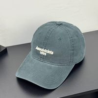 Casquette de baseball vintage en coton sergé à 6 panneaux, avec logo brodé, bord incurvé, réglable, effet délavé, style « Dad Hat », personnalisable OEM, vente en gros