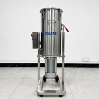 45L 60L 80L en 100L Commerciële Multifunctionele Fruitpulper, Fruitvermaler en IJsroompoedermengmachine